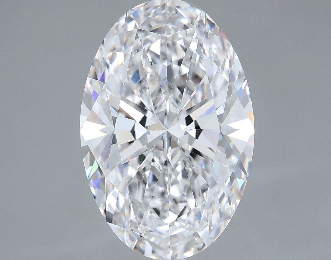 4.02 ct. oval Lab Grown Diamond front image