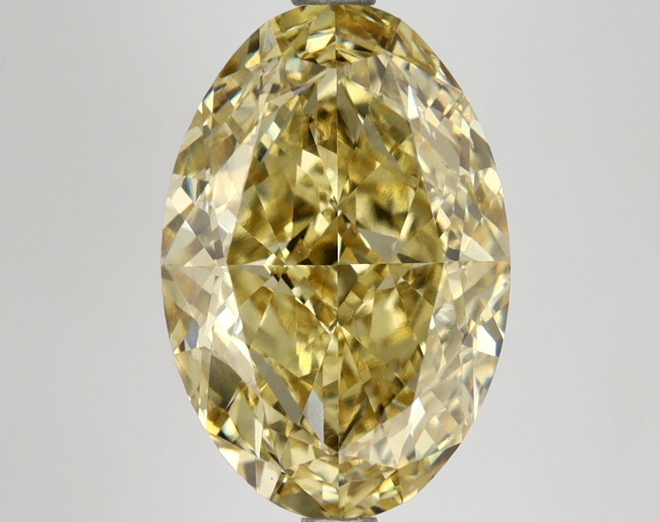 6.14 ct. oval Lab Grown Diamond front image