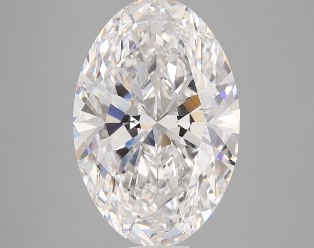 3.08 ct. oval Lab Grown Diamond front image