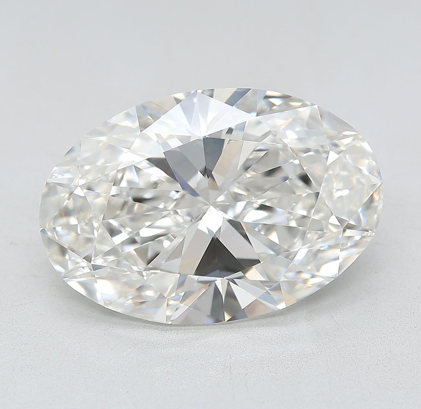 7.06 ct. oval Lab Grown Diamond front image