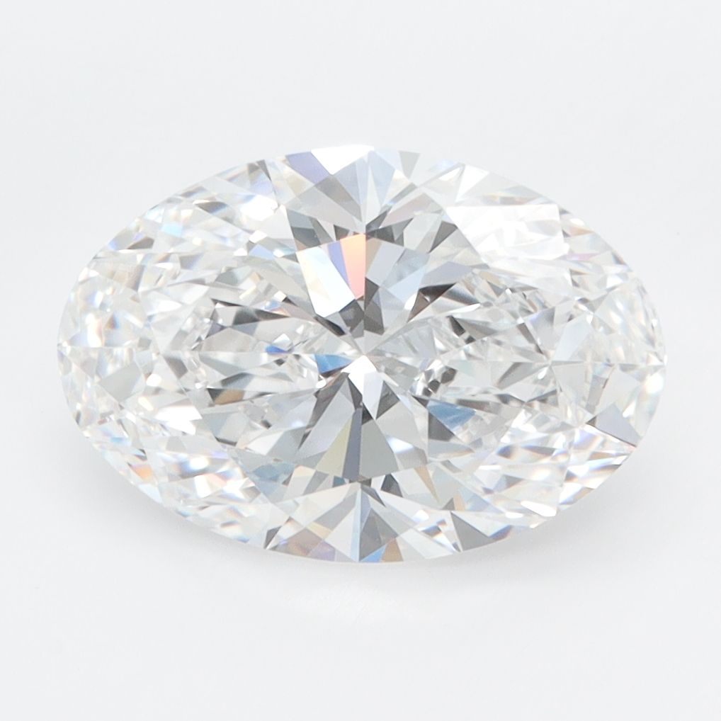 3.02 ct. oval Lab Grown Diamond front image