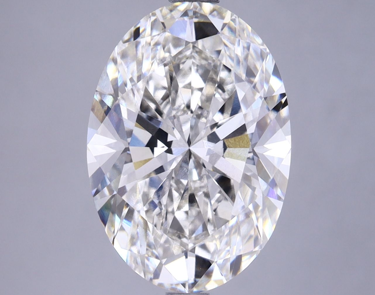 4.90 ct. oval Lab Grown Diamond front image