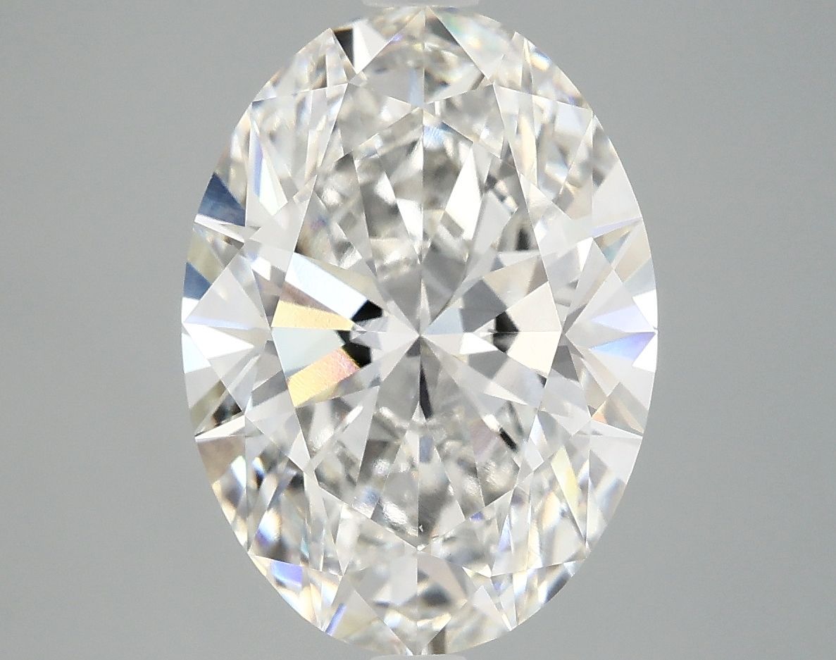 5.09 ct. oval Lab Grown Diamond front image