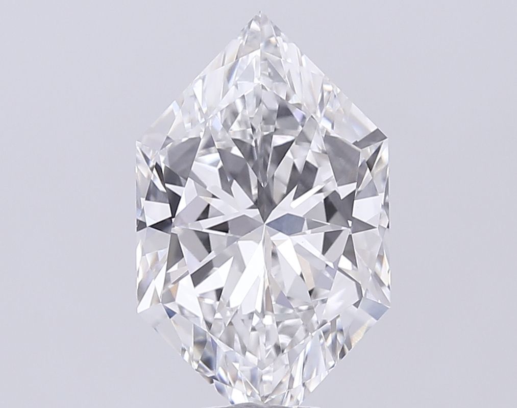 5 ct lab-grown Hexagonal Diamond