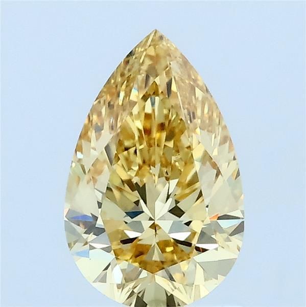 1.05 CT Fancy Intense Yellow PEAR