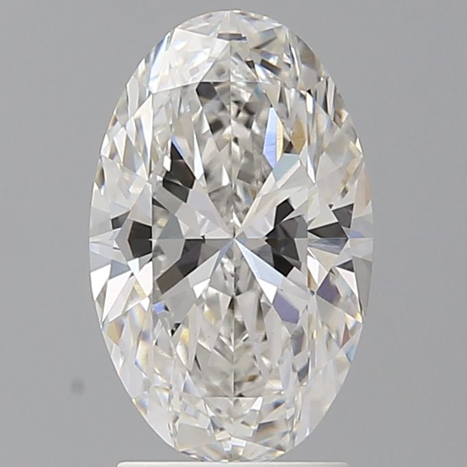 2.56 ct. oval Lab Grown Diamond front image