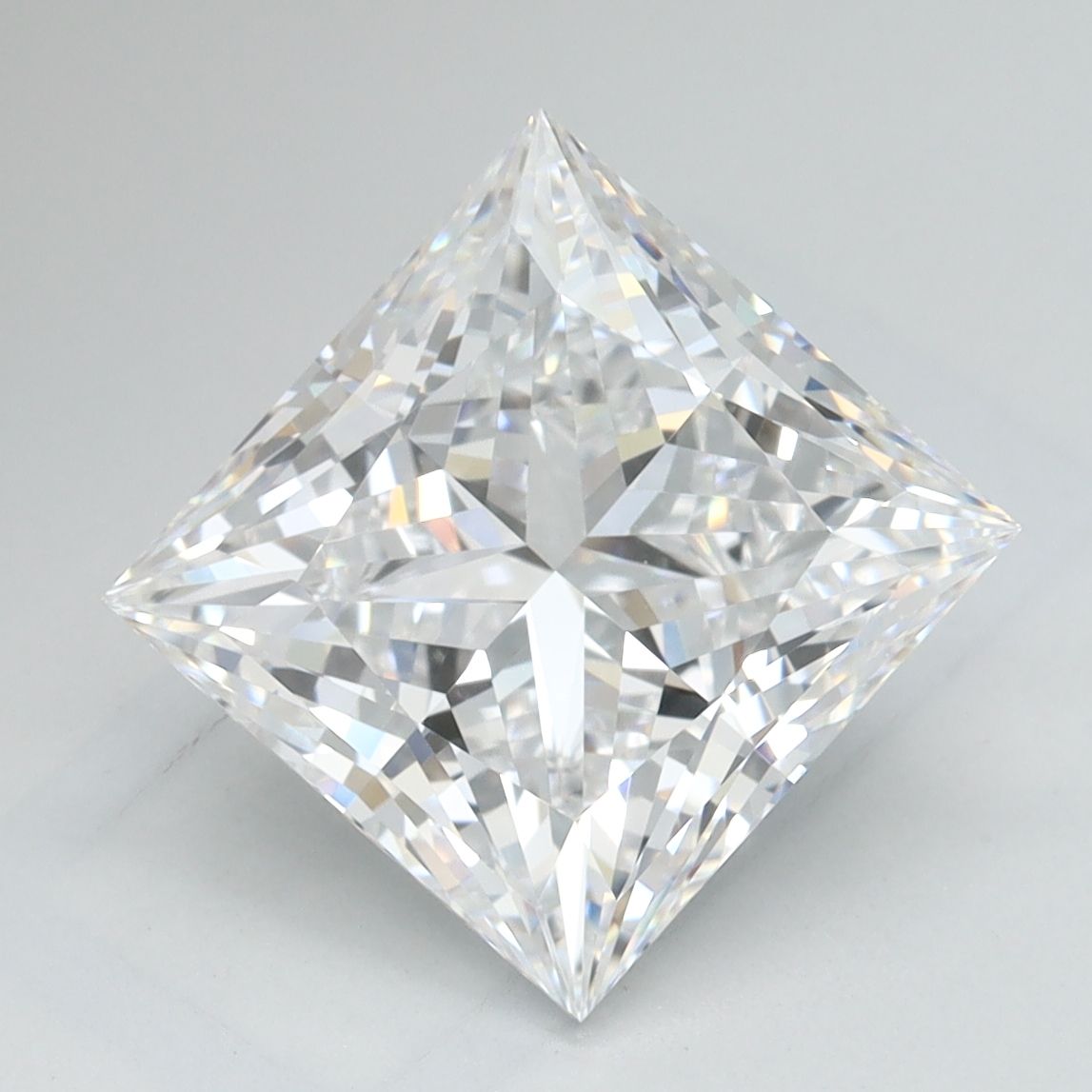 3.14 ct. princess Lab Grown Diamond front image