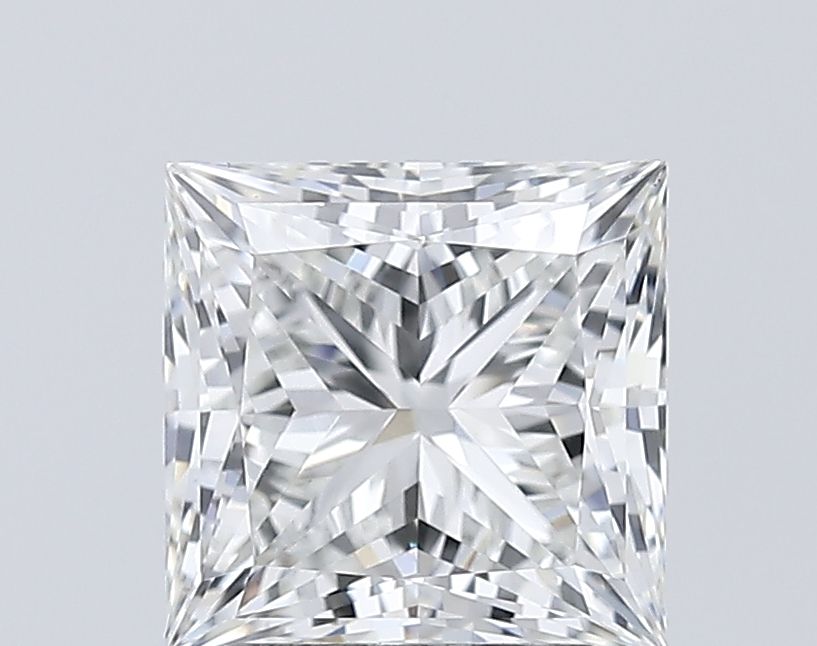 2.12 ct. princess Lab Grown Diamond front image