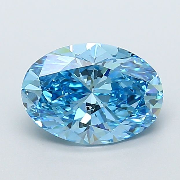 3.02 ct. oval Lab Grown Diamond front image