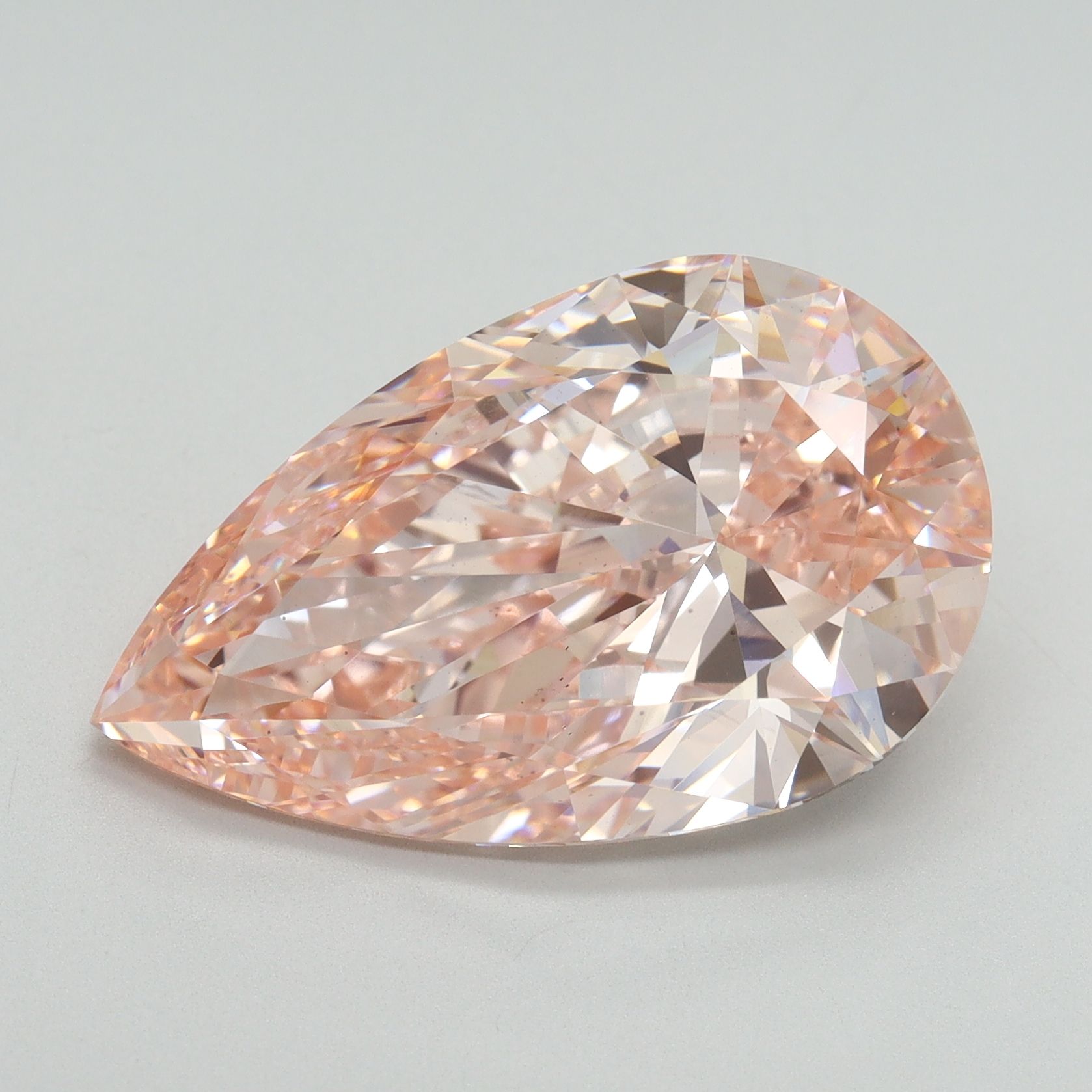 9.56 ct. pear Lab Grown Diamond front image