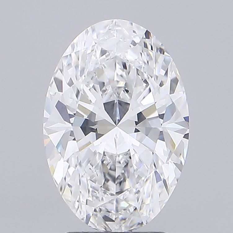 3.00 ct. oval Lab Grown Diamond front image