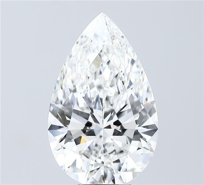 7.09 ct. pear Lab Grown Diamond front image