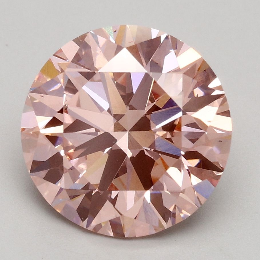 2.70 ct. round Lab Grown Diamond front image
