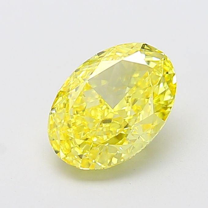 2.86 ct. oval Lab Grown Diamond front image