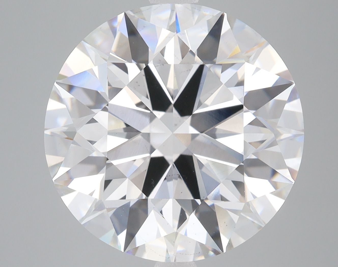 Diamant Rond 10.52 ct - Couleur F - Pureté VS2