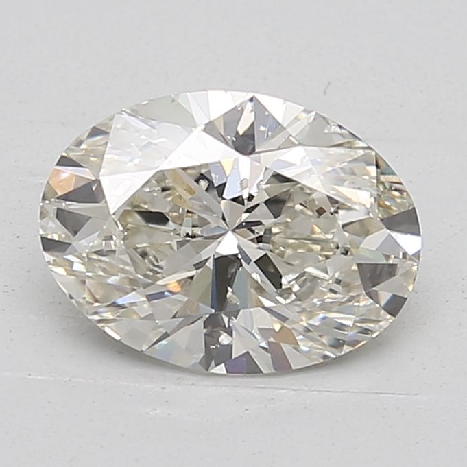2.01 ct. oval Lab Grown Diamond front image