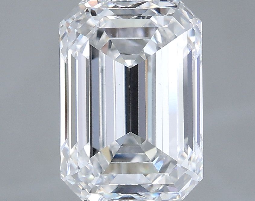 3.57 ct. emerald Lab Grown Diamond front image