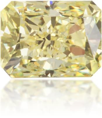 Diament 1.05 ct Fancy Light Yellow/VS1