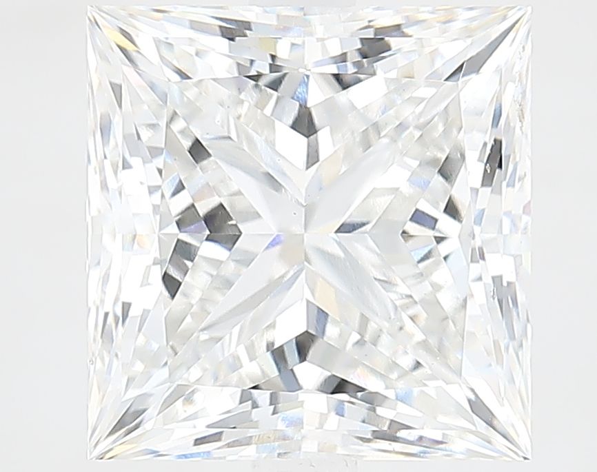 5.45 ct. princess Lab Grown Diamond front image