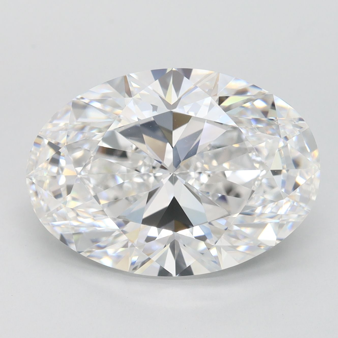 5.02 ct. oval Lab Grown Diamond front image