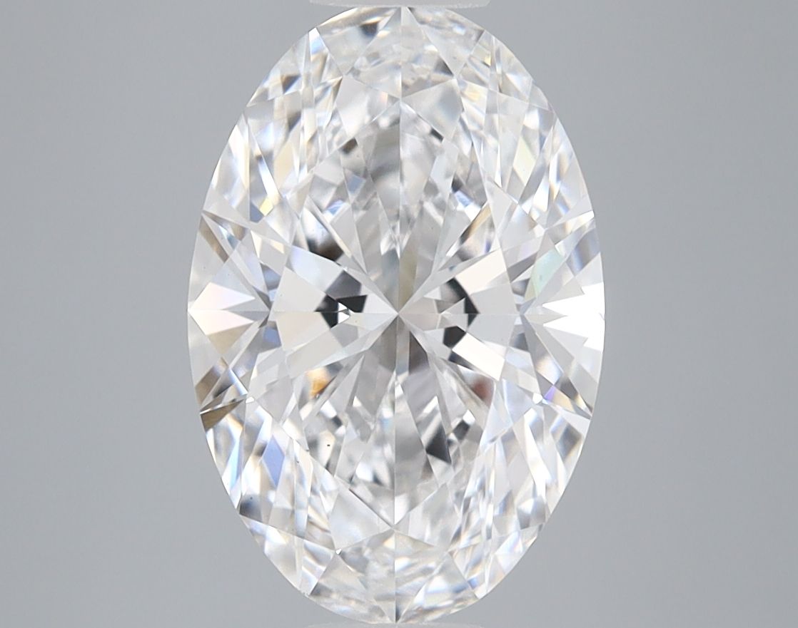 3.06 ct. oval Lab Grown Diamond front image