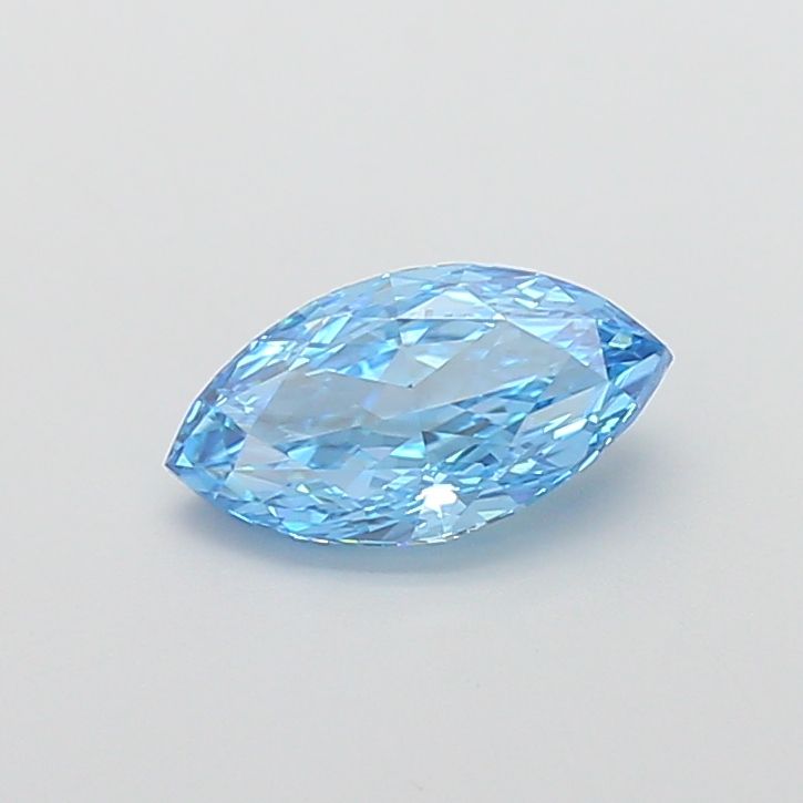 1.5 CT Fancy Vivid Blue MARQUISE