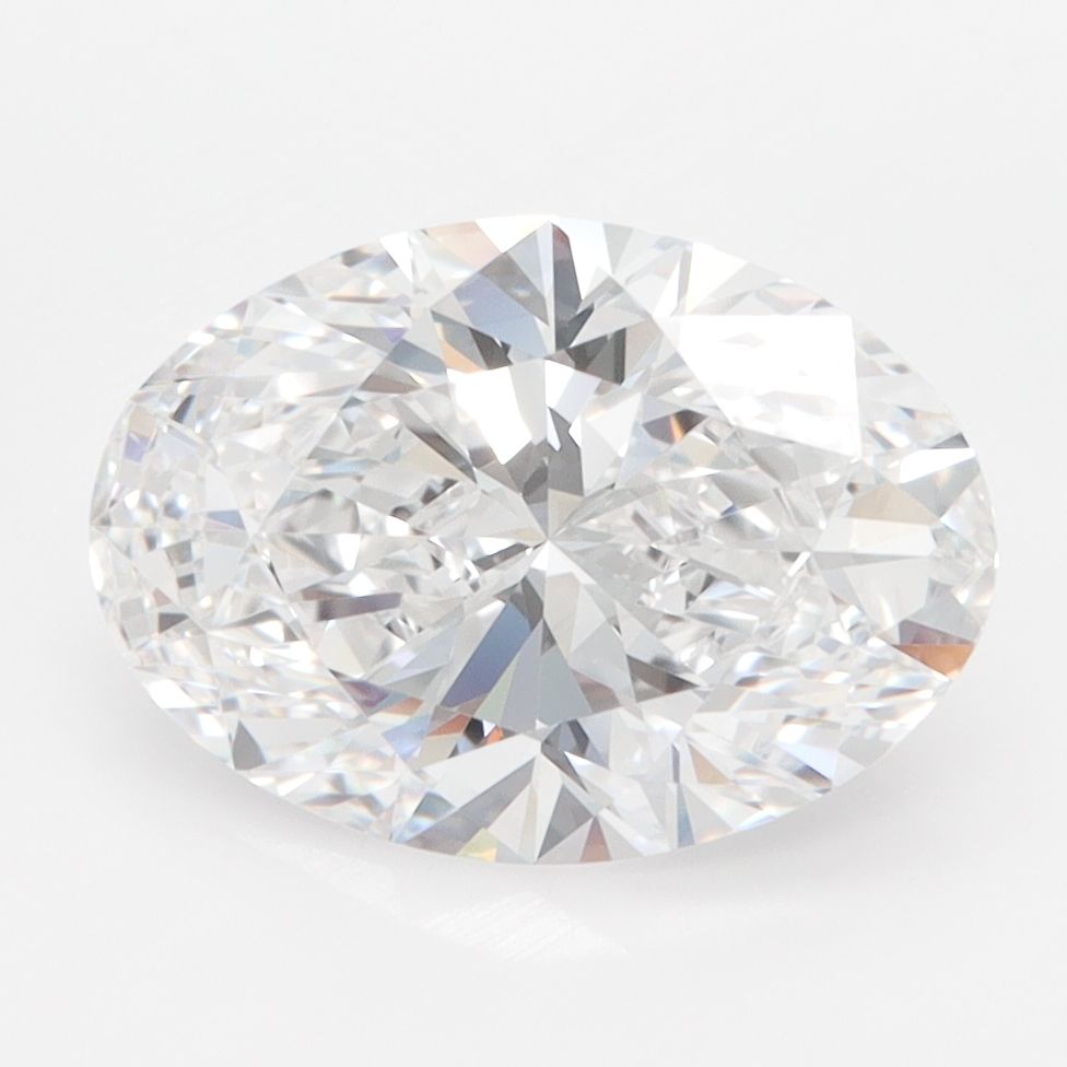 3.02 ct. oval Lab Grown Diamond front image