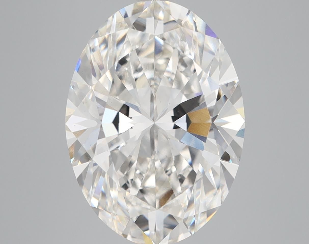 5.07 ct. oval Lab Grown Diamond front image
