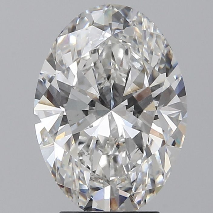 3.91 ct. oval Lab Grown Diamond front image