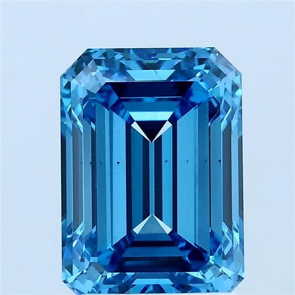 2.0 CT Fancy Vivid Blue EMERALD