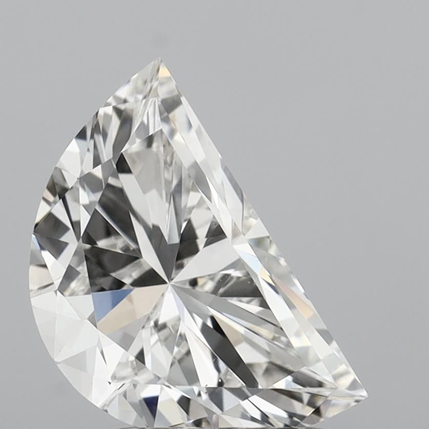 1.5 ct lab-grown Half moon Diamond