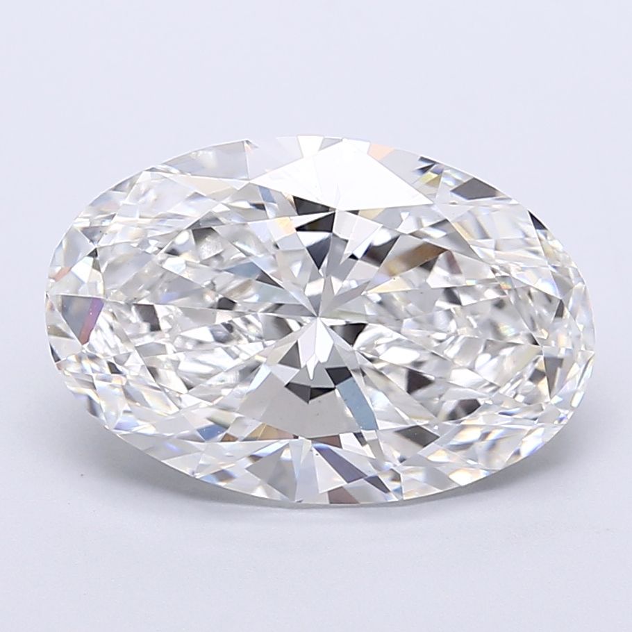 8.21 ct. oval Lab Grown Diamond front image