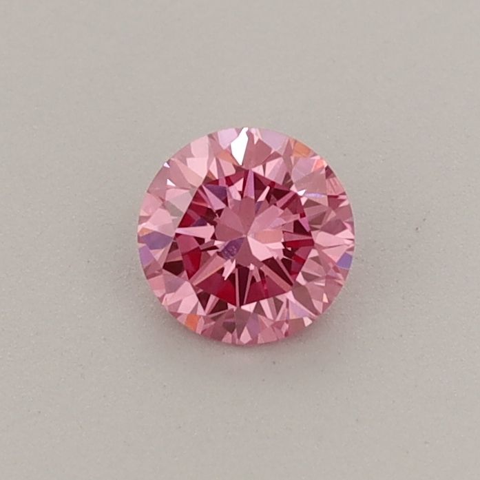 0.32 CT Fancy Vivid Pink ROUND