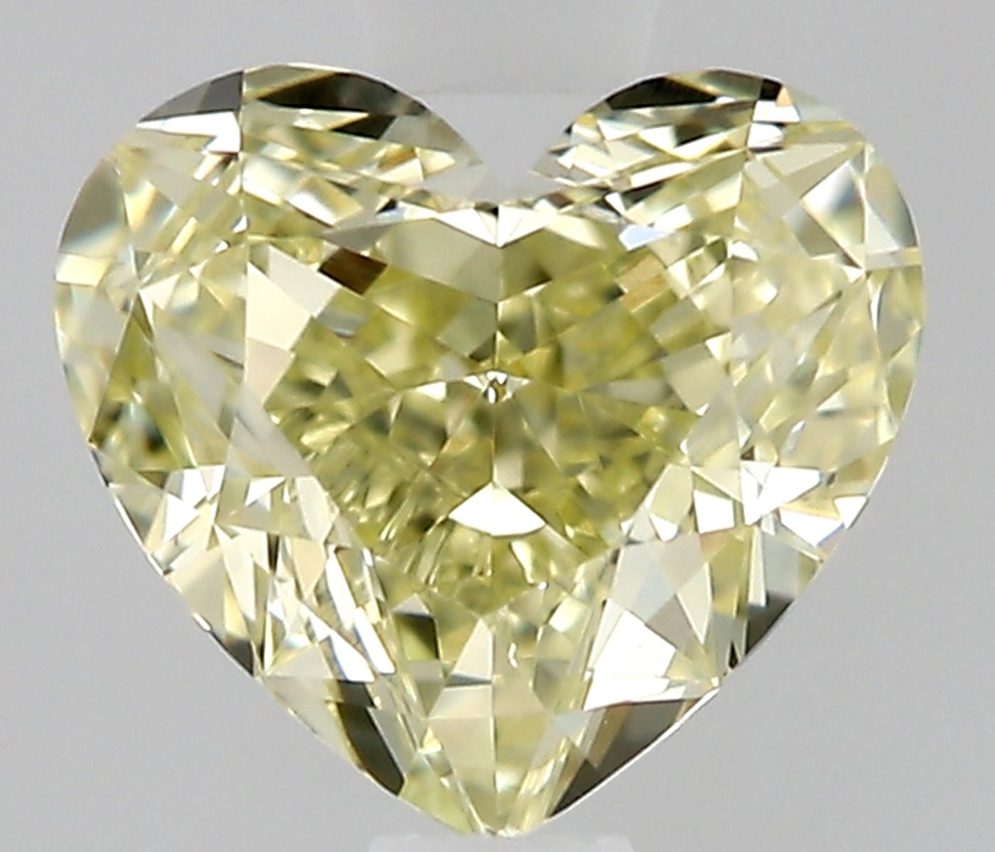 Diament 0.43 ct Fancy Light Yellow/VVS2