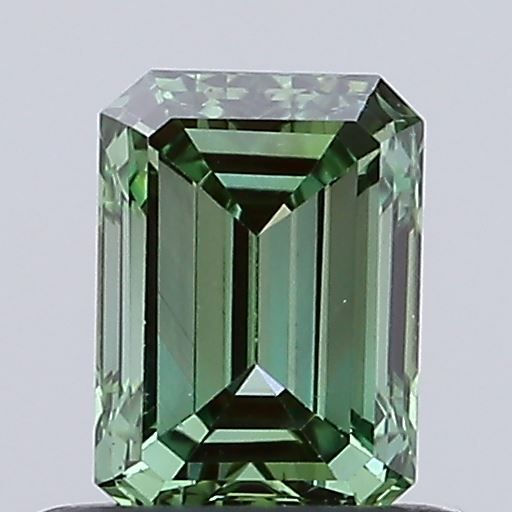0.52 CT Fancy Vivid Green EMERALD