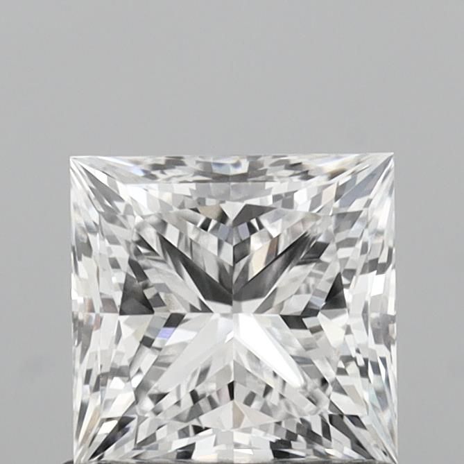1.11 ct lab-grown Princess Diamond