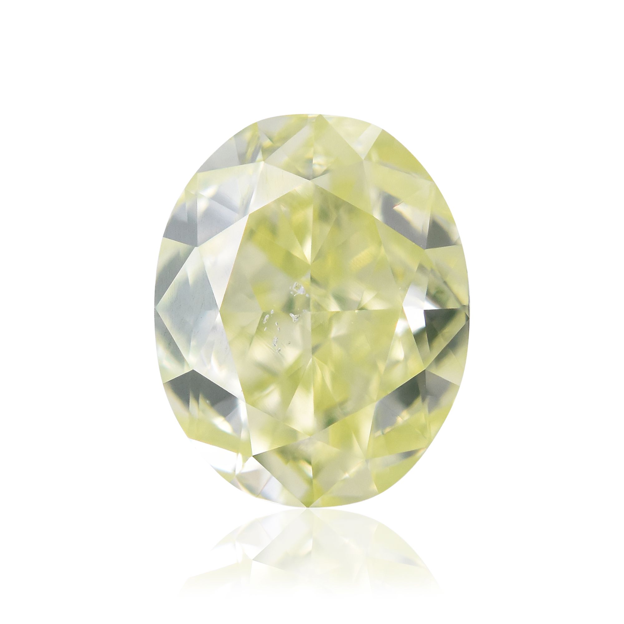Diament 1.38 ct Fancy Greenish Yellow/SI2