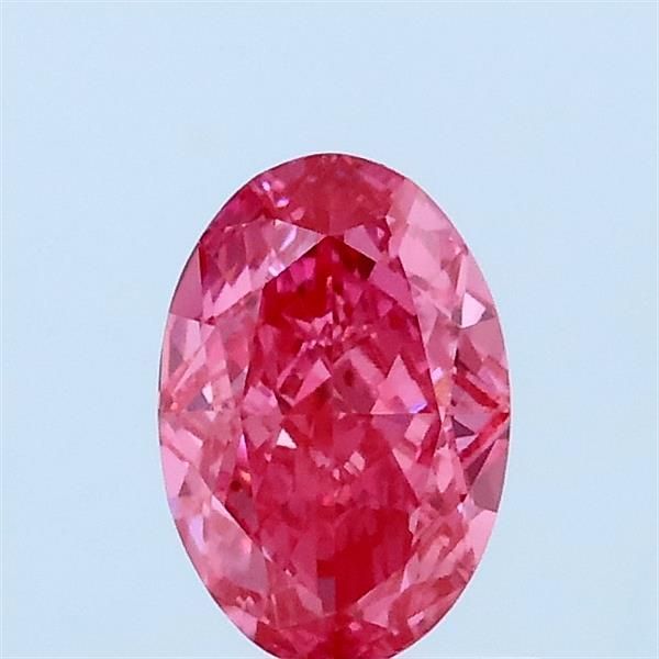 0.69 CT Fancy Vivid Pink OVAL