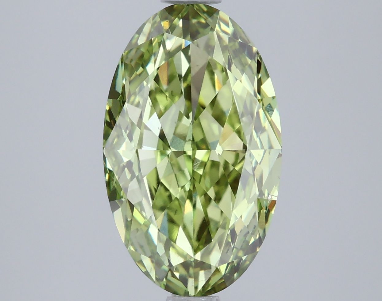 3.01 ct. oval Lab Grown Diamond front image