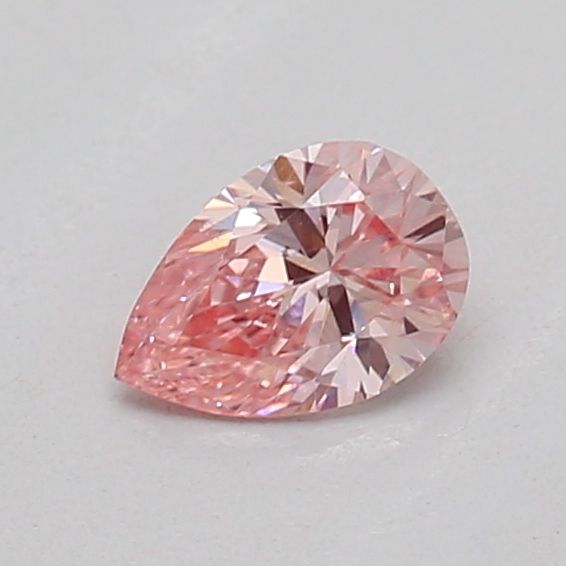 0.21 CT Fancy Intense Pink PEAR