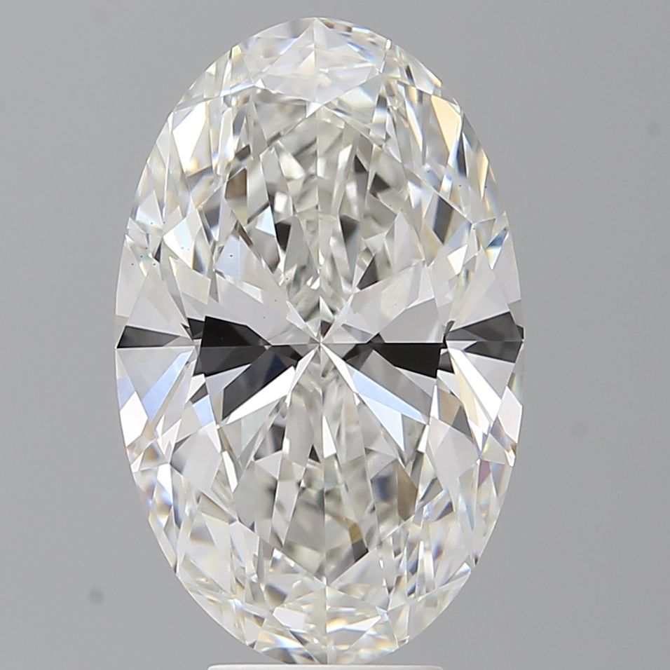 6.59 ct. oval Lab Grown Diamond front image