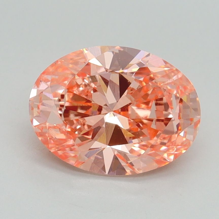 1.70 ct. oval Lab Grown Diamond front image