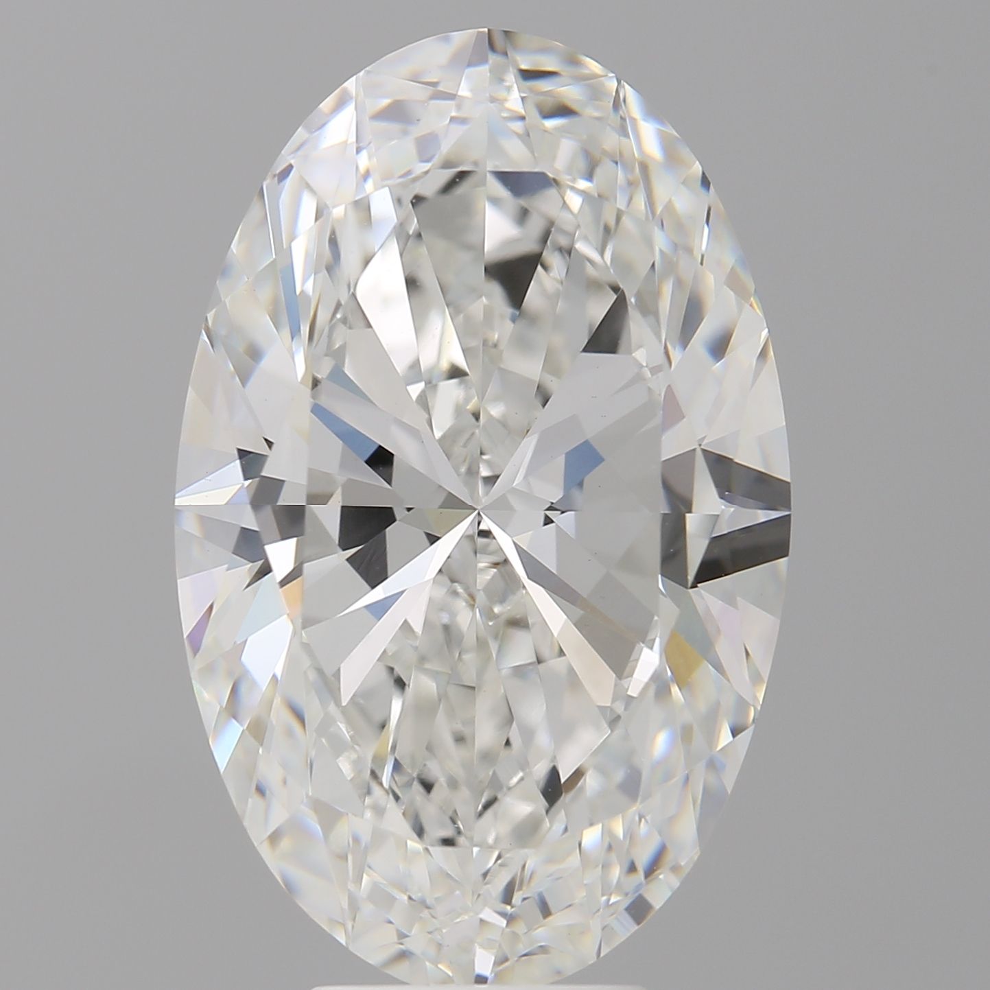 8.01 ct. oval Lab Grown Diamond front image