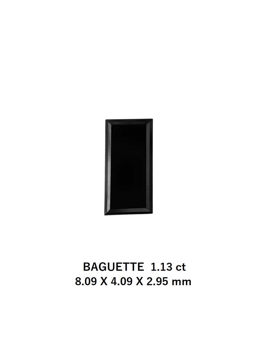 1.13 ct Baguette Diamond