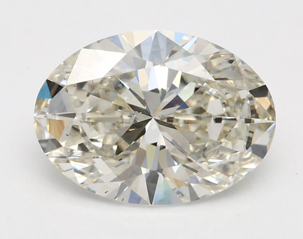 2.02 ct. oval Lab Grown Diamond front image