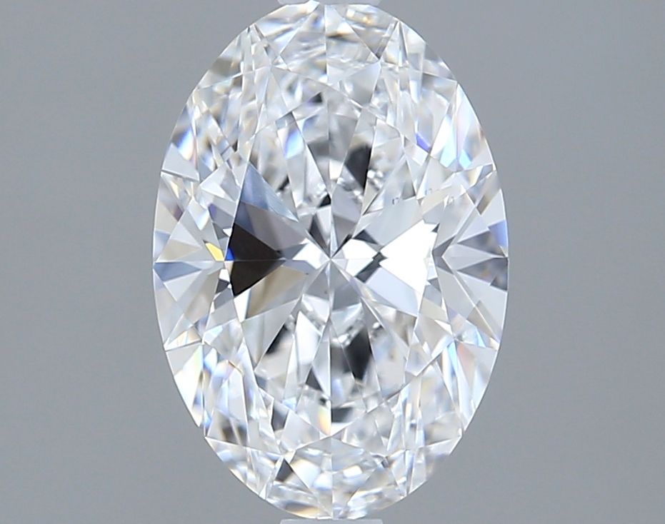 1.63 ct. oval Lab Grown Diamond front image
