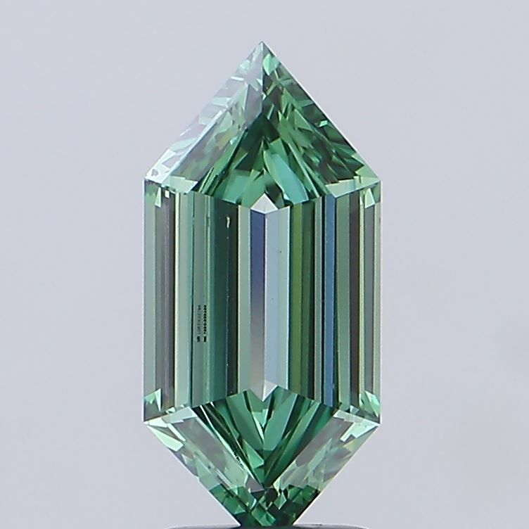 2.54 ct lab-grown Hexagonal Diamond