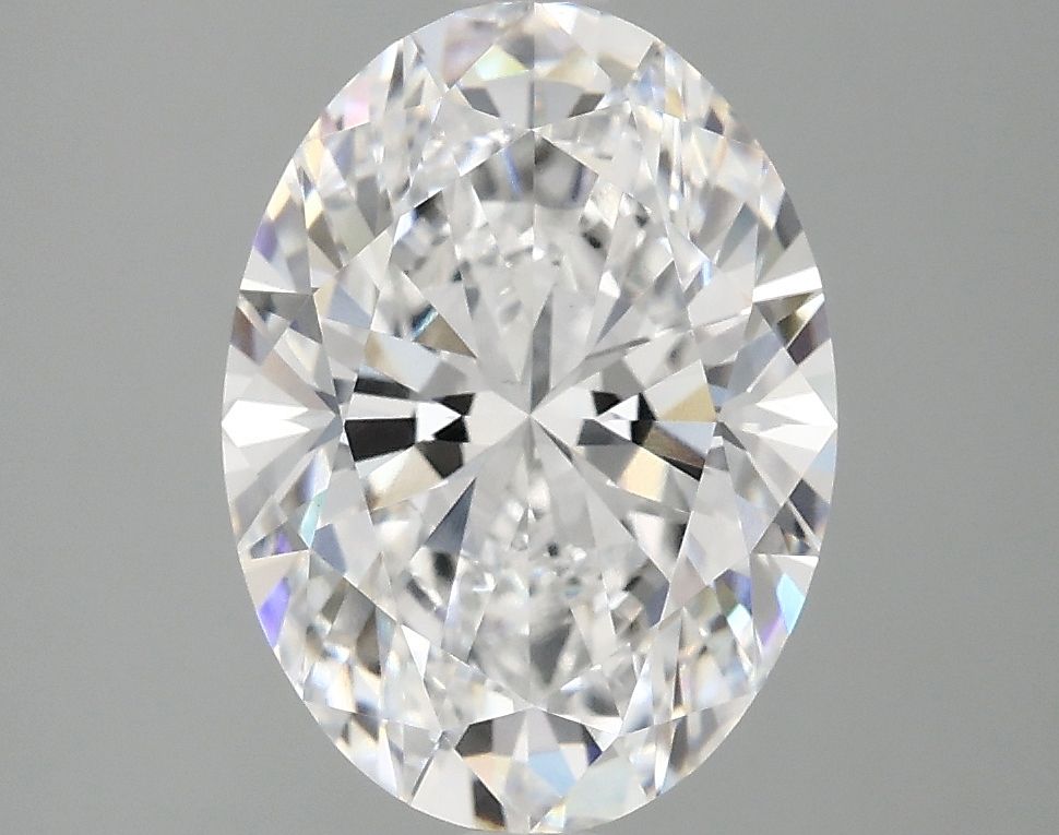 3.10 ct. oval Lab Grown Diamond front image
