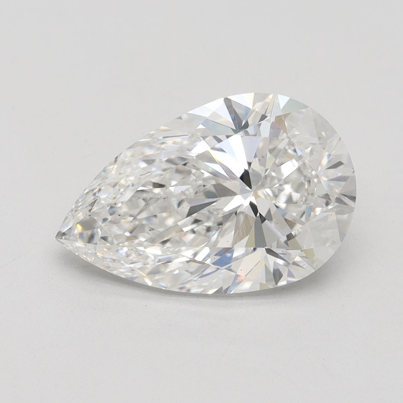 4.01 ct. pear Lab Grown Diamond front image