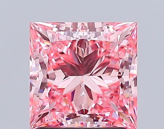 2.18 ct. princess Lab Grown Diamond front image